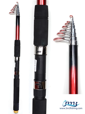 چوب تلسکوپی فایبر گلاس RED FOX 3608